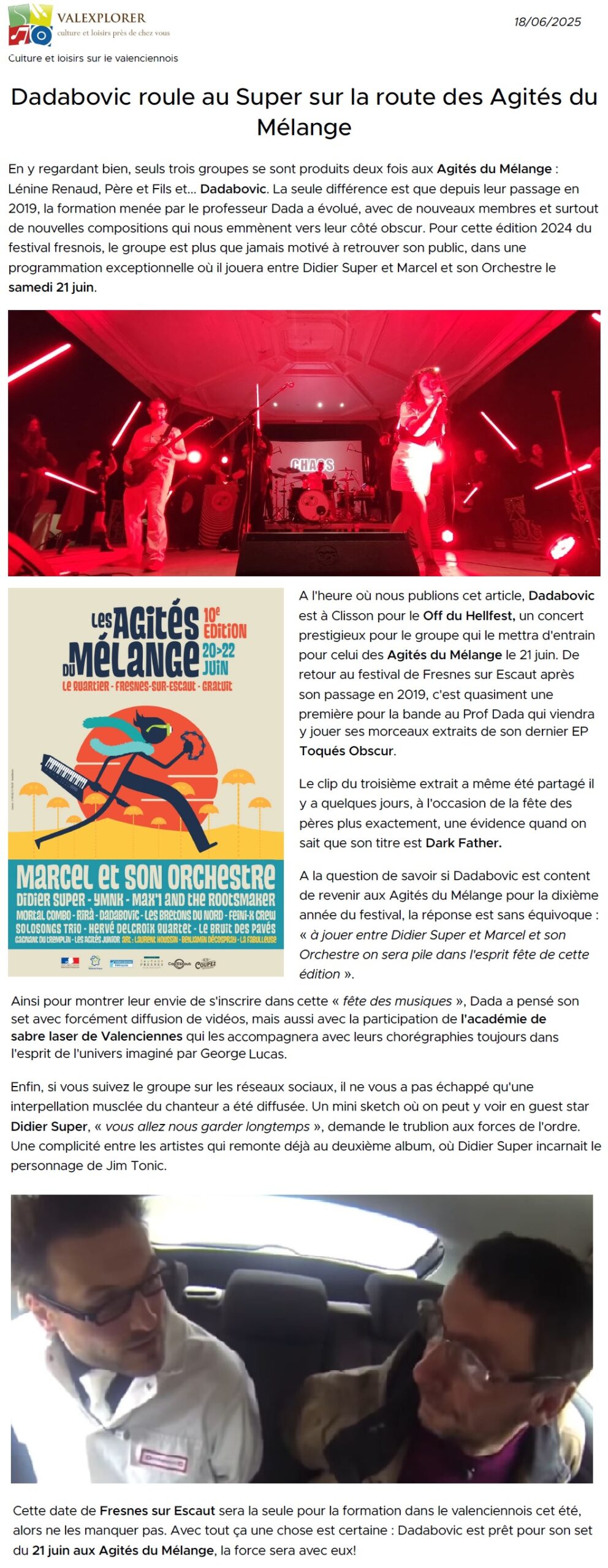 Val Explorer (juin 2025)